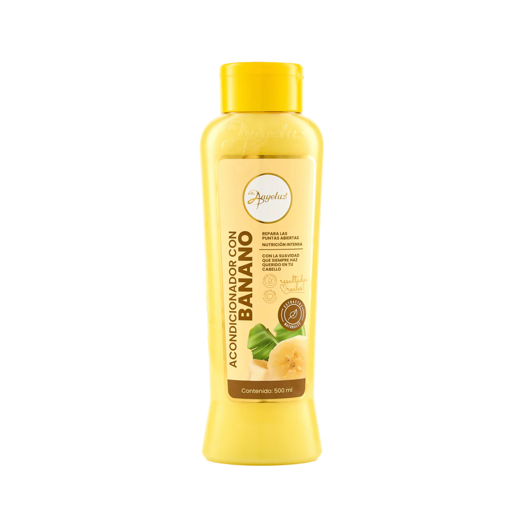 ACONDICIONADOR CON BANANO 500ML
