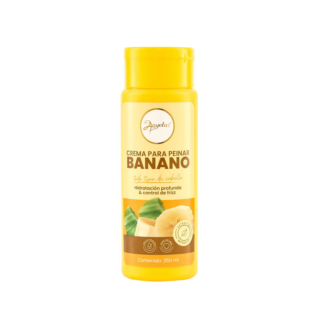 CREMA PARA PEINAR DE BANANO 250ML
