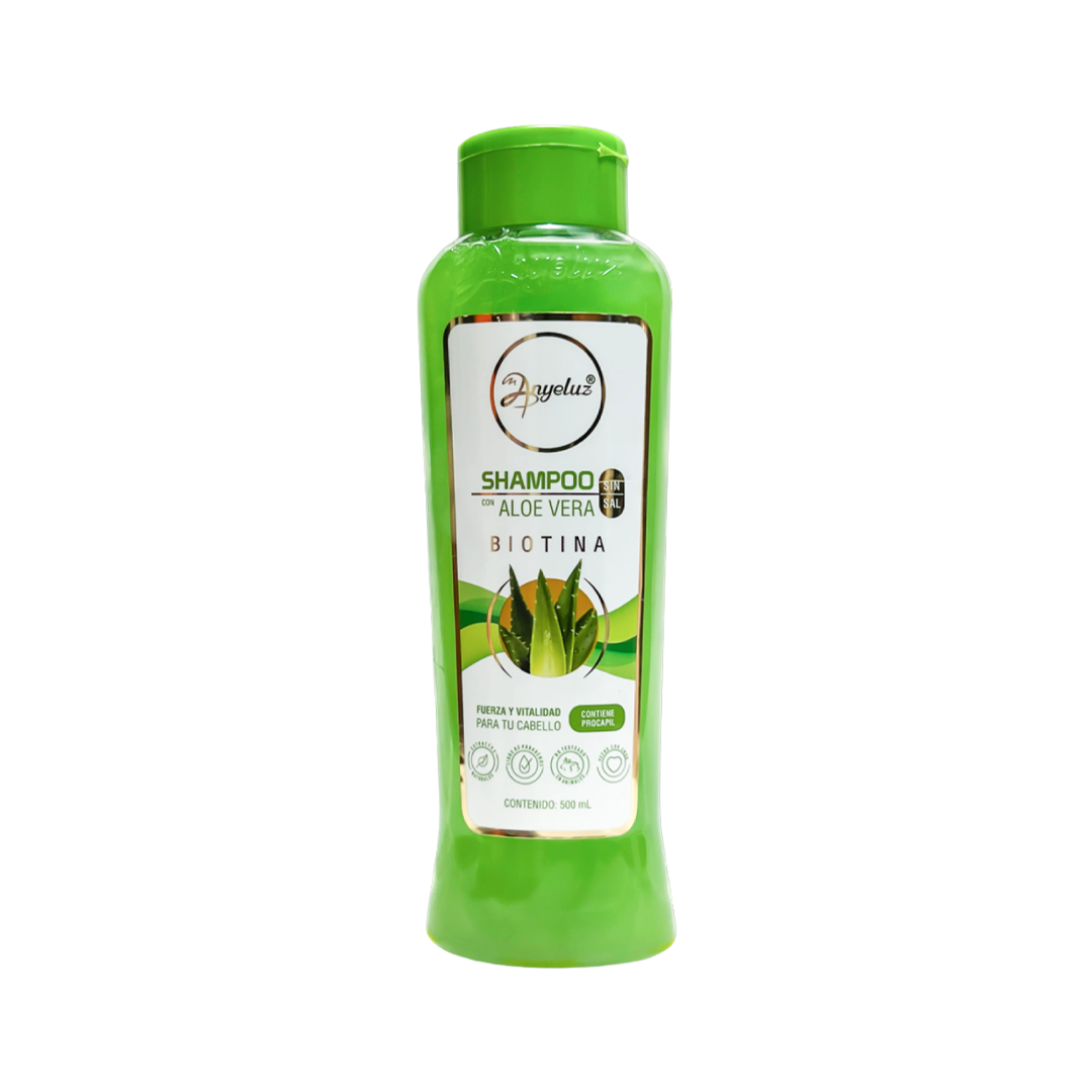 SHAMPOO CON ALOE VERA 500ML